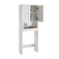 thumbnail image 4 of Home Over The Toilet Storage Cabinet, Bathroom Shelf Over Toilet, Bathroom Storage Cabinet Organizer, White, 4 of 7