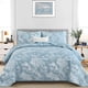 thumbnail image 2 of Juego de edredón WONGS BEDDING Botanical King Size Aqua, 3 piezas, 2 of 7
