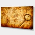 thumbnail image 2 of Art Design - Loupe sur Carte du Monde, 2 of 3
