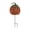 Orange, variant on Pumpkin Yard Decoration Stake, Iron Art Leaf Accent, Outdoor Garden Lawn Halloween Thanksgiving