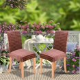 thumbnail image 4 of COM1950s Stretch Dining Chair Covers,One Piece Elastic Slipcover for Home and Hotel Use,Fits Chairs with Back Height 16.9 To 18.9 Inches,Easy Fit Protective Cover, 4 of 8