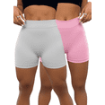 thumbnail image 1 of Set 2 Boxer Short Mujer Ropa Interior Sin Costuras Calzones UNITALLA, 1 of 9