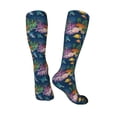 thumbnail image 4 of Haiem Undersea Animals Socks, Funny Novelty Crazy Design Cotton Socks Sports Socks Knee High Socks For Men, Women,1Pairs - Gift For Working Friends, 4 of 9