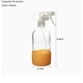 thumbnail image 3 of 2 Pack 16 oz Glass Spray Bottles with Silicone Sleeve, Refillable Empty Containers with Adjustable Nozzle - for Hair, Cleaning Solutions, Plants And Essential Oils, 3 of 6