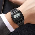 thumbnail image 5 of SKMEI Unisex Watch Slim Digital Wristwatch with Stainless Steel Bracelet, Stopwatch, Alarm, Countdown, Date and EL Backlight, Minimalist Style for Students, Work and Daily Wear, 5 of 7