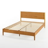 Zinus Allen 35" Mid Century Wood Platform Bed Frame, Queen - Walmart.com