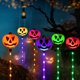 thumbnail image 2 of Juego de 6 luces solares para caminos con forma de calabaza, Homeleo, que cambian de color, 2 of 9