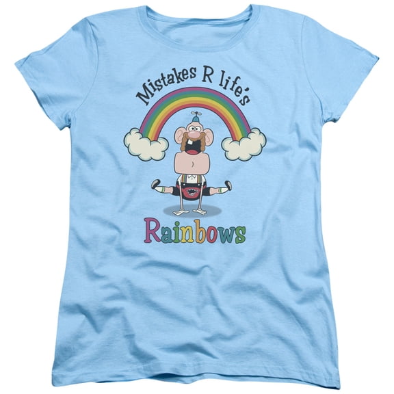 Uncle Grandpa - Lifes Rainbows - Women's Short Sleeve Shirt - Medium