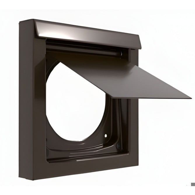 InOvate Dryer Wall Vent (No Collar) (Brown)
