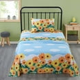 thumbnail image 2 of 100% Cotton Sheets Kids Twin Sheets for Kids Girls Bed Sheet For Kids Cotton Bed Sheet for Girls Teens Children, SH018, 2 of 7