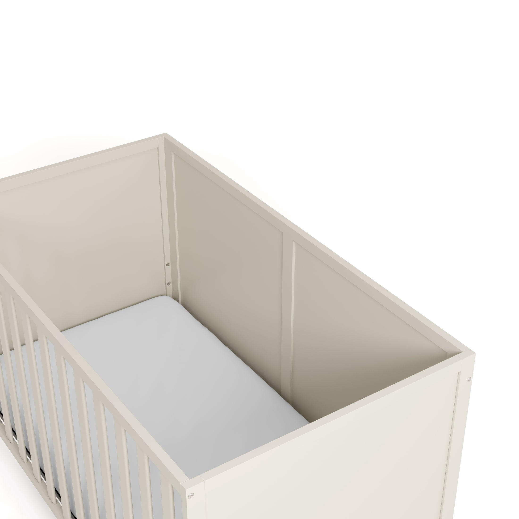 Graco Theo 3-in-1 Convertible Baby Crib, Frosted Oat