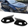 thumbnail image 3 of Shell Pair Side Mirror Cover Cap Horn Style Protector Housing Fit for  Sedan/Hatchback, 3 of 7