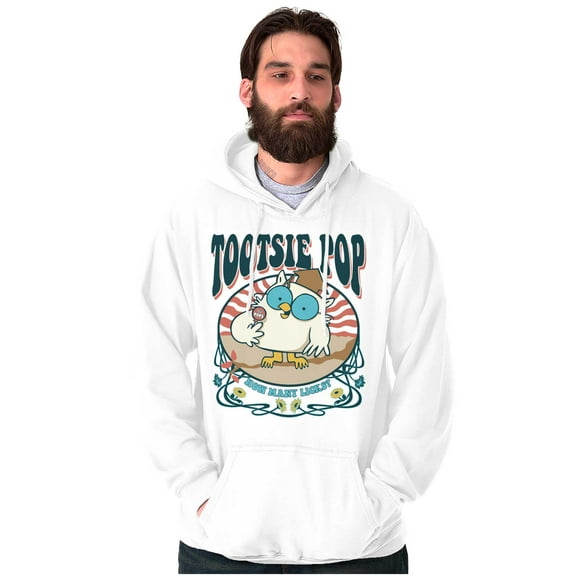 Tootsie Pop Mr Owl Spring Flowers Hoodie Sweatshirt Women Men Brisco Brands S