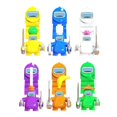 thumbnail image 2 of 8PCS Cute Game Figures Building Block Cartoon Assemble Dolls Collection Gift for Game Fans, 2 of 7