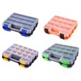thumbnail image 6 of Tool Organizer Box Storage Box 34-Compartment Double Side Hardware Organizers with Removable Plastic Divider, 6 of 8