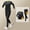 BLK 5, variant on Men'S Fitness Set 2pcs, Elastic Quick-Dry Training Print Long Sleeve And Pants, Sports Athletic Gym Running Tights, Basketball Compression Suit, Night Hiking Riding Casual Workout Tracksuit