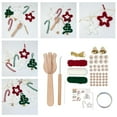 thumbnail image 4 of Adornos Navideños DIY Gloria Herramienta Hecha a Mano Tejido de Madera de Ganchillo, 4 of 9