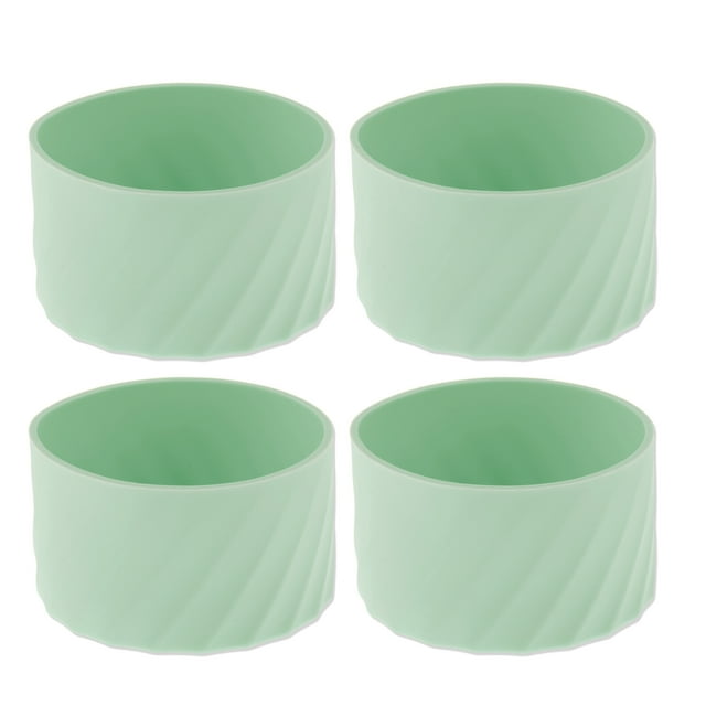 Ofertas Únicas Botella de Agua Redonda Anticaída Portátil de 30oz 4 Pcs Verde Claro