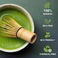 thumbnail image 6 of 100-Prong Bamboo Matcha Whisk - Traditional Chasen for Japanese Tea Ceremony - Handcrafted Golden Bamboo Tea Whisk for Foam (Natural Color) Clearance, 6 of 6