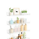 thumbnail image 1 of 4pcs Repisas Flotantes Modernas Blancas Para Organizar Xtellar blanco, 1 of 4