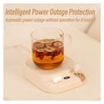 thumbnail image 2 of 40W Coffee Mug Warmer Cup Heater Electric Hot Plate 4 Temperature setup Warmer Cup Coaster for Tea Milk Water Heating Pad ,Fast Heating, 2 of 6