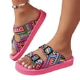 thumbnail image 3 of Womens Wedge Sandals,Women's Sport Sandals Summer Sandals for Women Outdoor Light Weight Water Shoes Comfortable Casual Hiking Athletic Beach Travel Walking Camping Open Toe Flat, 3 of 4