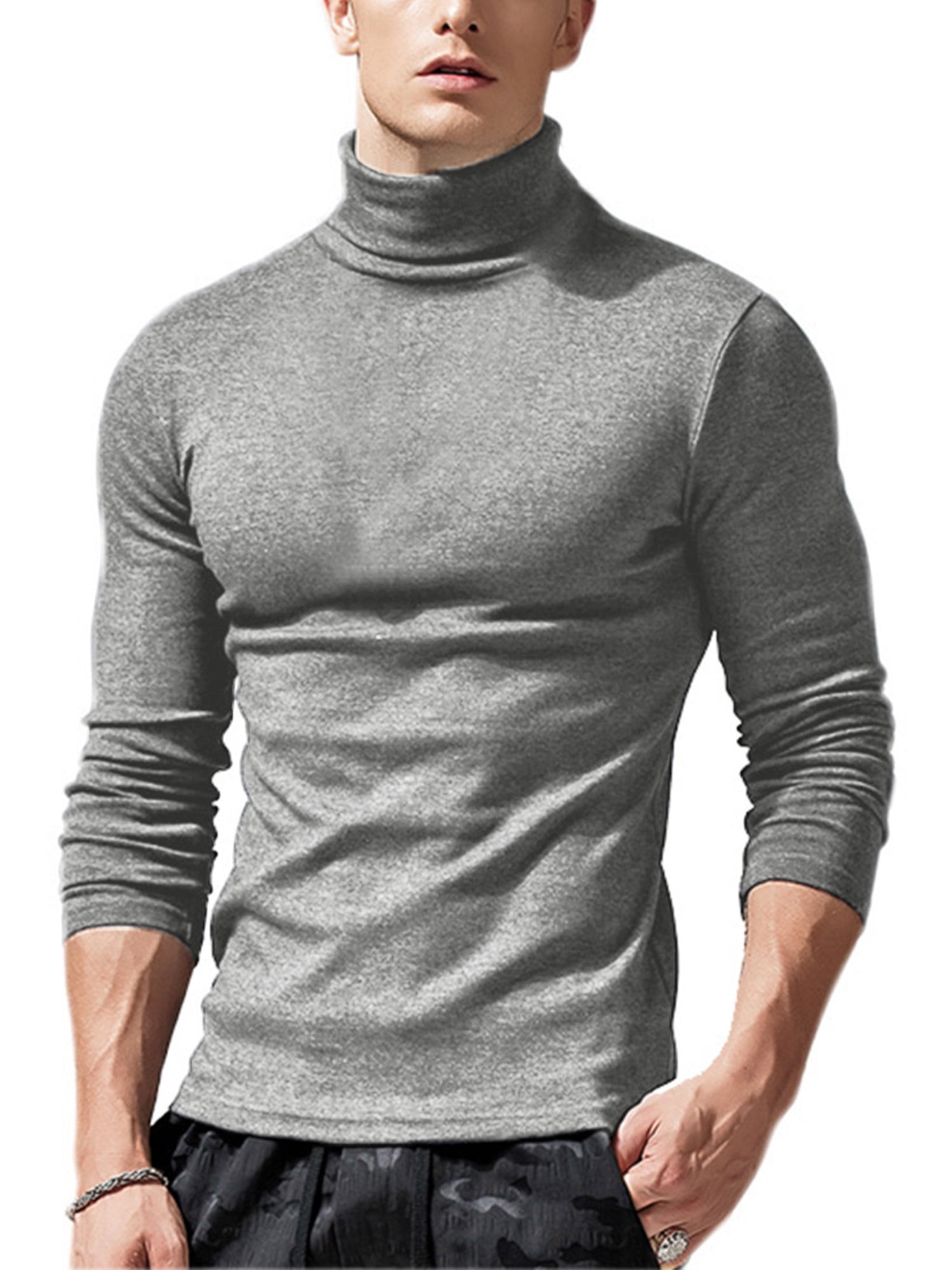 turtleneck top mens