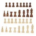 thumbnail image 1 of Chess Pieces Replacement, 32 Pieces Chessmen Pieces Only Moderate Size Smoother  Ideal Gifting  For Family Gathering For Professionals, 1 of 8
