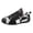 Black, variant on Rokment Retro Color Block Low Top Fashion Sneakers for Men Casual Breathabe Mesh Leather Patchwork Lace up Walking Tennis Flat Skate Shoes Black Size 7.5