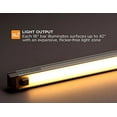 thumbnail image 5 of BLACK+DECKER LED 18-inch Under-Cabinet Lights Kit, 1-Bar, Warm White Home, 5 of 7