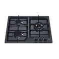 thumbnail image 1 of Parrilla a Gas AVERA de 3 quemadores Panel de acero inoxidable negro AI3N, 1 of 8