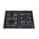 thumbnail image 1 of Parrilla a Gas AVERA de 3 quemadores Panel de acero inoxidable negro AI3N, 1 of 8