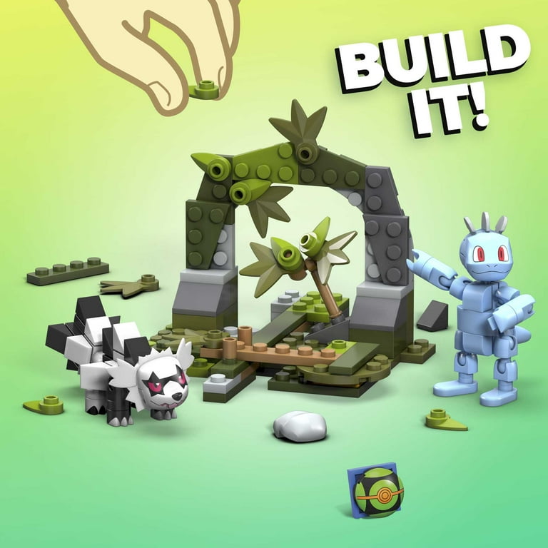 MEGA Pokemon Battle Construction Set - Machop Vs. Galarian