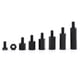 thumbnail image 3 of 250PCS Nylon M3 Hex Column Male Standoff Spacer Screw Nut Assortment Kit (M3 male standoff A), 3 of 5
