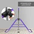 thumbnail image 5 of ZENOVA Gymnastics Bars for Home Exercise, Adjustable Height Gymnastic Equipment Horizontal Bar, Junior Monkey Bar Training for Kids (Violet), 5 of 8
