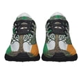thumbnail image 5 of Celtic Tree of Life Irish St Patrick's Day Shoes Sneakers Black Size 5, 5 of 7