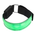 thumbnail image 1 of Led Slap Bracelets, Lightweight LED Light Armband Reflective Armband Adjustable Environmental  For Outside Night Activities Green,White,Blue, 1 of 8