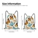 thumbnail image 2 of Fotbe Butterflies Bolsa Mochila con Cordón Estampada, Bolsa de Gimnasio Deportiva, Bolsa Cinch, Bolsa con Cordón para Hombres y Mujeres-Medium, 2 of 6