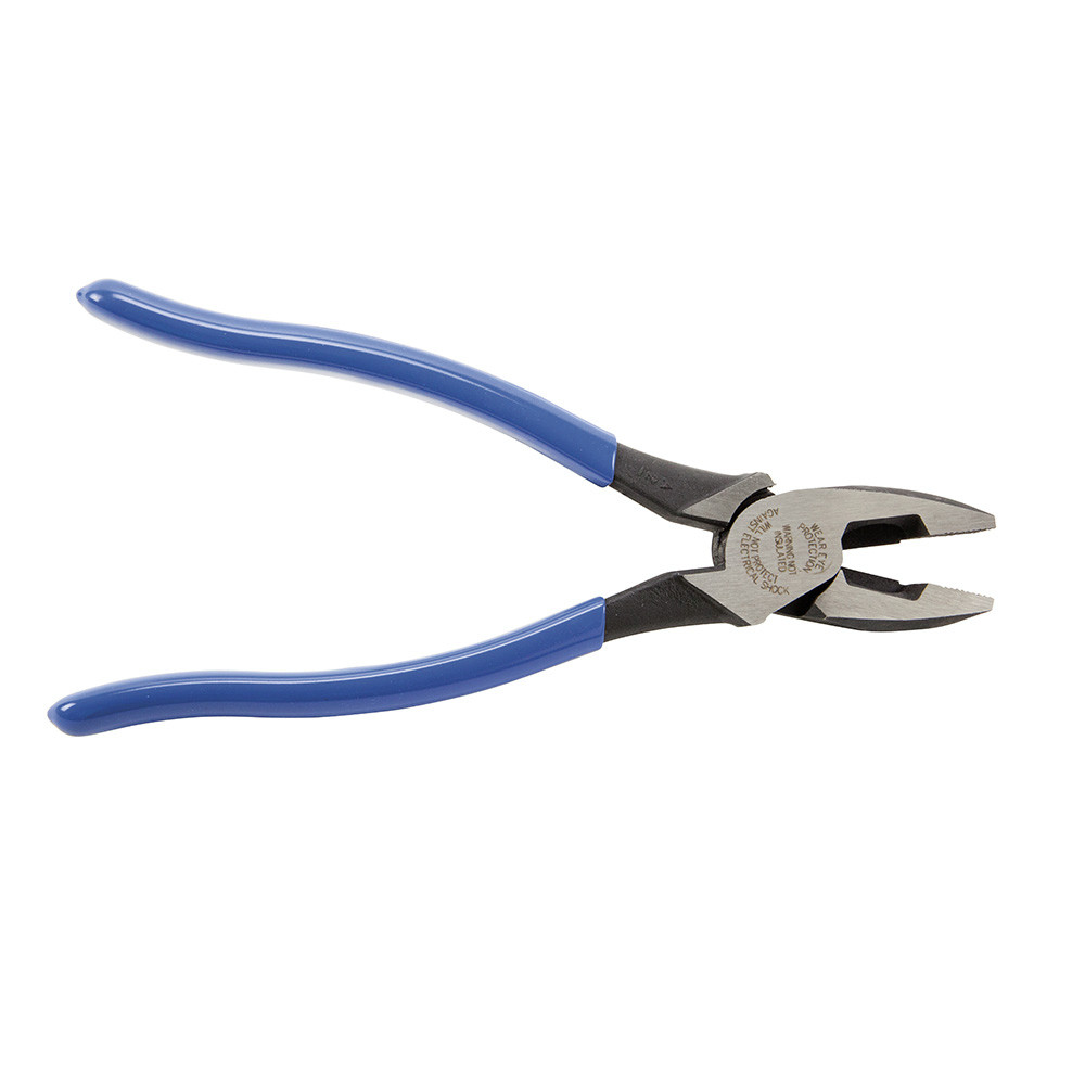 Klein Tools Lineman's Plier Side-Cutting high-leverage 9 in