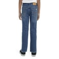 thumbnail image 2 of Levi Strauss Signature Girls Heritage Ankle Straight Jeans, Sizes 5-18, 2 of 6