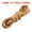 Brown, variant on Flat Leather Cord, 5.5 Yard 8mm Leather String Strips for DIY Crafts, Pure White