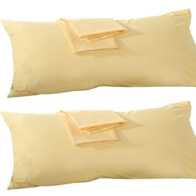 2pcs Body Pillowcase Pillow Cover Egyptian Cotton Envelope Closure