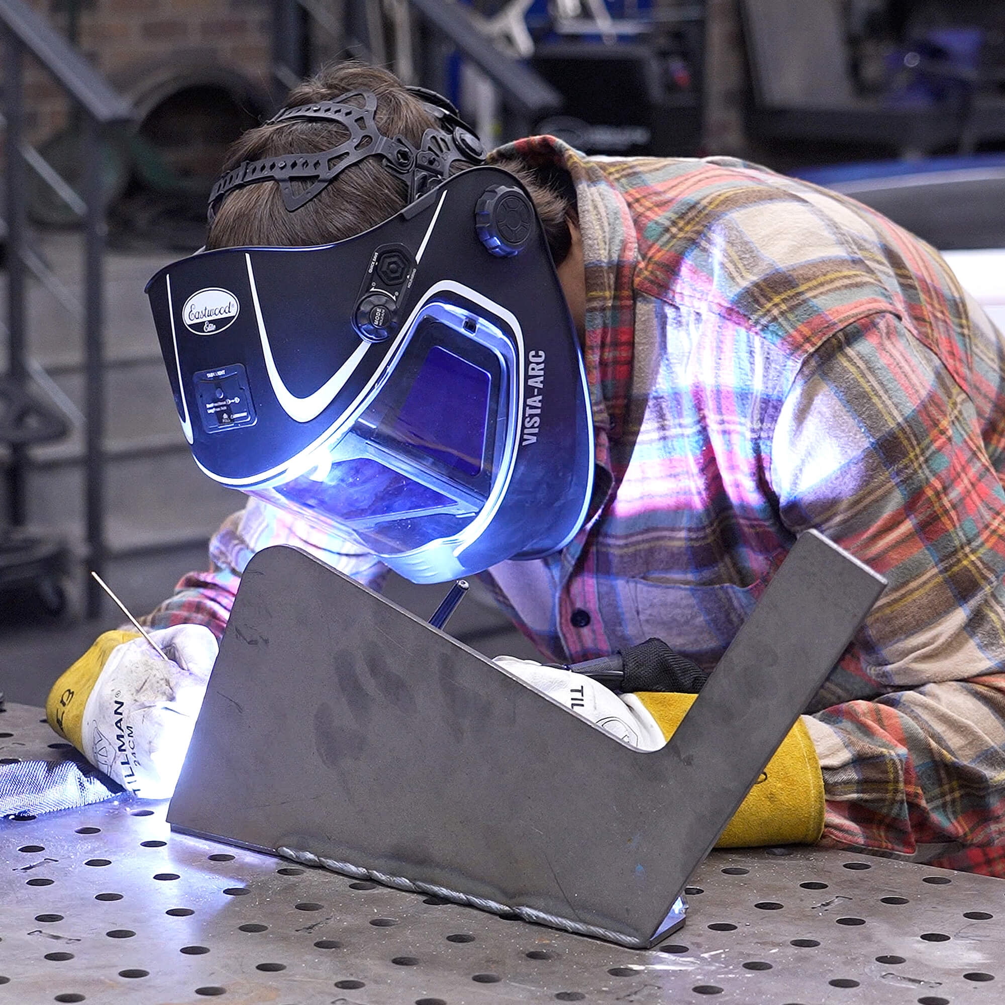 Eastwood Elite Vista-Arc Panoramic View MIG TIG Weld Welding Helmet