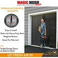 thumbnail image 2 of Magic Mesh Garage Hands-Free Screen Door, 2 of 6