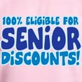 thumbnail image 3 of CafePress - ELIGIBLE FOR SENIOR DISCOUNTS! Sweatshirt - Crew Neck Sweatshirt, 3 of 3