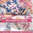 thumbnail image 4 of Boho Pink Throw Pillow Covers 18x18 inch Set of 2, Vintage Coral Floral Persian Carpet Double Sided Pattern Soft Plush Cushion Cover for Couch Sofa Bed Decorative, Only Pillowcase (No Insert), 4 of 6
