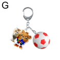 thumbnail image 2 of Llavero con la mascota de la Copa de Europa de Alemania, colgante de fútbol mundial, adorno para bolso, regalo para evento, 2 of 2