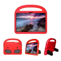 Samsung Galaxy Tab A8 10.5 inch 2022 Model Tablet Case For Kids, Dteck EVA Foam Lightweight Shockproof Handle Kickstand Protecitve Shell Cover for Galaxy Tab A8 SM-X200 X205 X207 2022 Release,Red