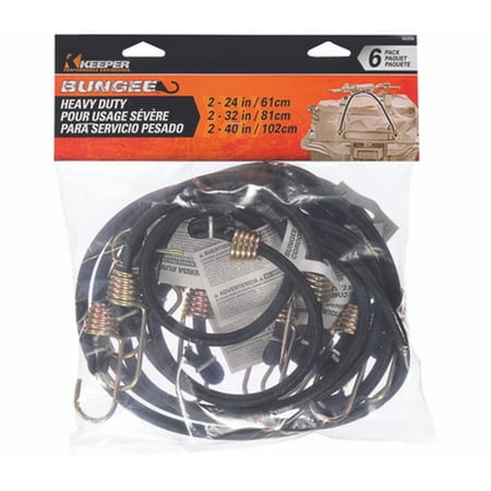 

Keeper Keeper 06356 Bungee Cord Rubber Hook End