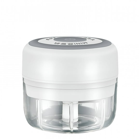 ZEPARO Electric Baby Food Maker Grinder Steamer Food Chopper 100ml White